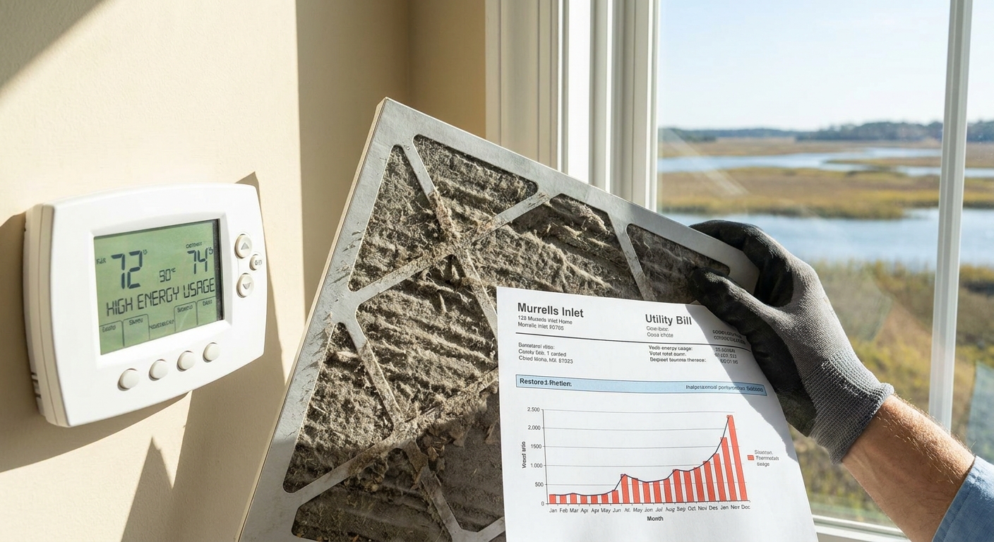 Could Your HVAC Filter in Murrells Inlet Be Causing Higher Energy Bills?