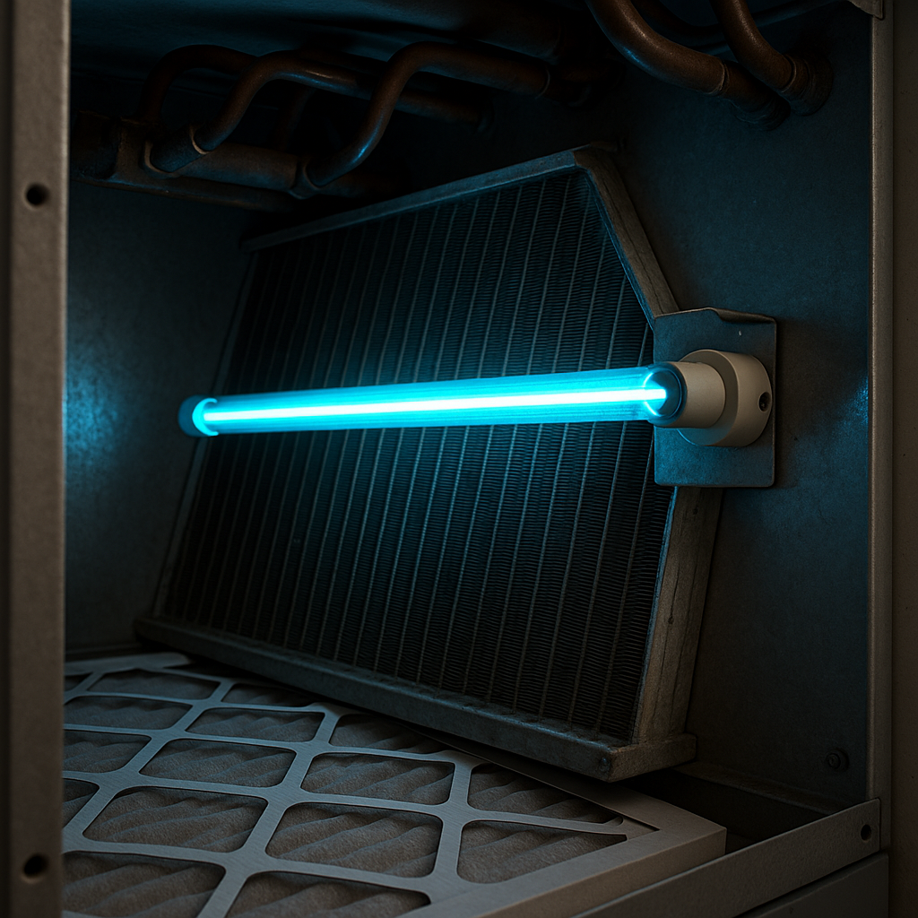 UV Lights Can Improve Indoor Air Quality in HVAC Systems