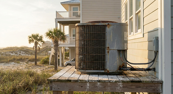AC in Surfside struggling to keep rooms cool, uneven temperatures, and high energy bills